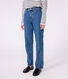Women's straight denim trousers
