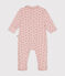 Babies' printed cotton pyjamas SALINE pink/ROSEWOOD