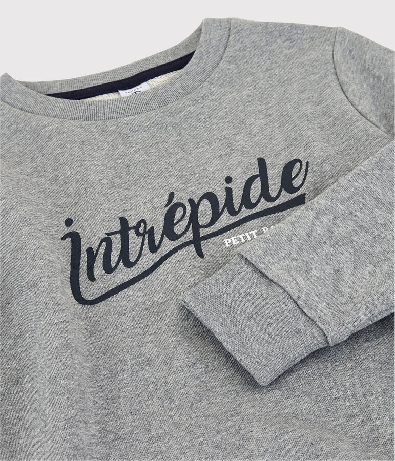 Boys' Fleece Sweatshirt grey