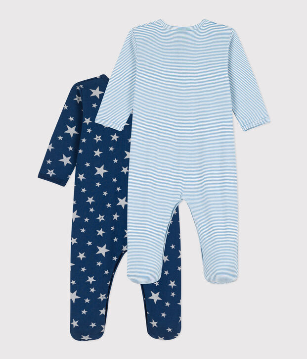 2 Pairs of Babies' Pyjamas multicolor