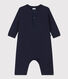 Babies' Quilted Tube Knit Jumpsuit