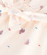 Children's sleeveless heart-print cotton dress