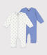 Footless Cotton Sleepsuit - 2-Pack