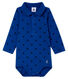 Baby Boys' Long-Sleeved Polo Shirt with Collar