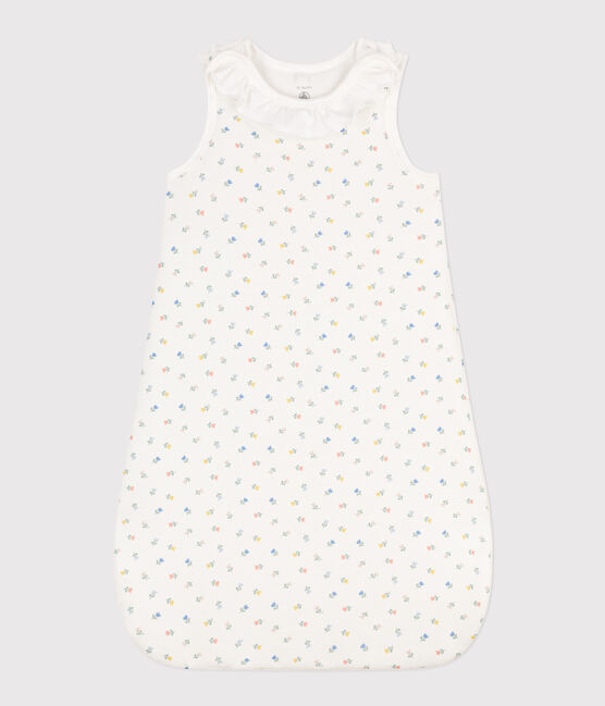Floral cotton TOG 2-rated sleeping bag MARSHMALLOW white/MULTICO white