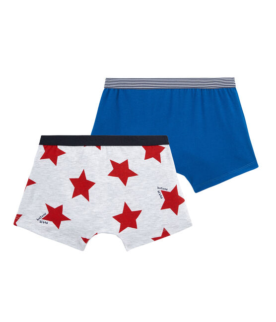 Boys' Stretch Cotton Boxer Shorts - Set of 2 variante 1