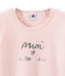 Little girl's pyjamas in extra warm brushed towelling. JOLI pink