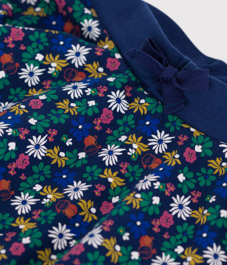 Girl's Cotton Skirt blue/multicolor