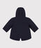 Babies' Sherpa Lined Parka SMOKING blue
