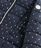 Girls' puffer jacket SMOKING blue/ARGENT