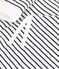 Babies' Hooded Sailor Striped Cotton Jumpsuit MARSHMALLOW white/SMOKING blue