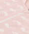 Pink whale 2 TOG cotton sleeping bag SALINE /MARSHMALLOW