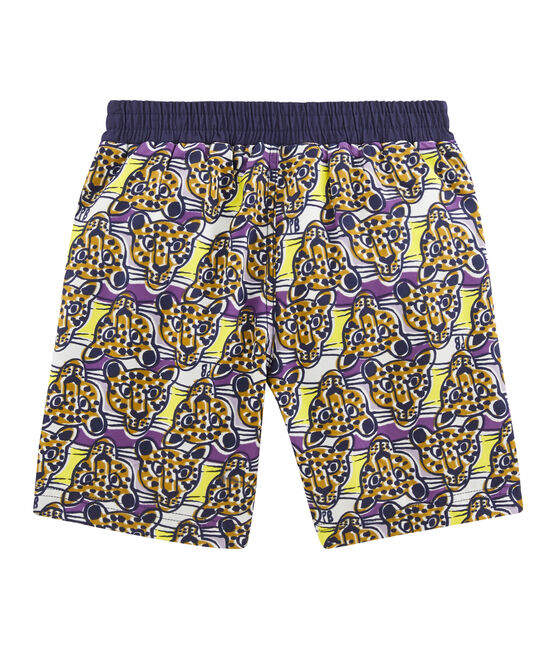 Boys' Print Beach Shorts MARSHMALLOW white/MULTICO white