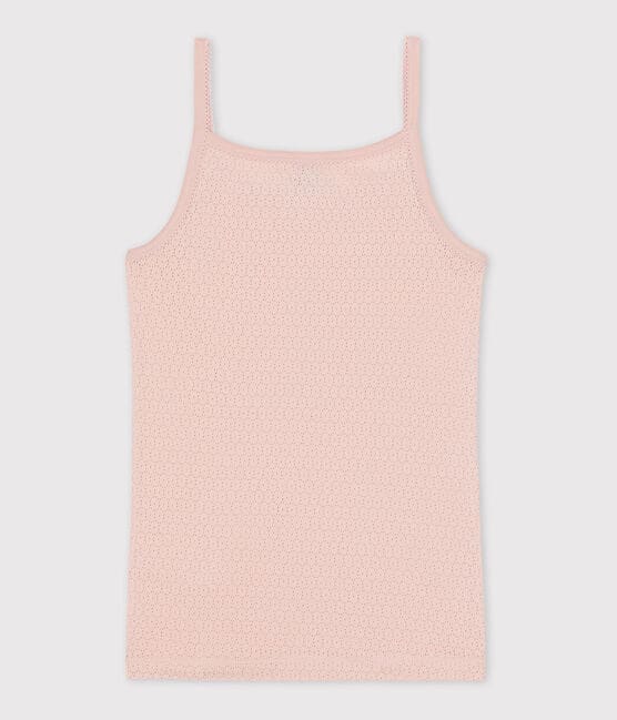 Women's Iconic Cotton Strappy Top SALINE pink