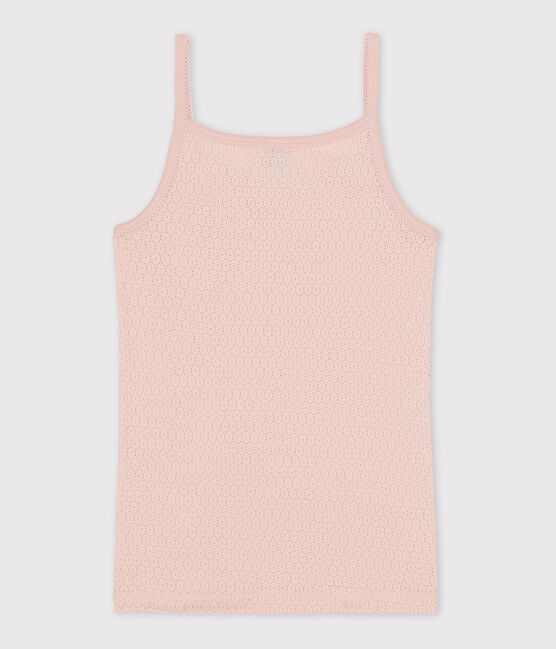 Women's Iconic Cotton Strappy Top SALINE pink