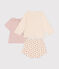Babies' Lightweight Jersey Outfit - 3-Piece Set AVALANCHE white/MULTICO