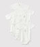 Babies' Organic Cotton Bodysuits - 5-Pack variante 1