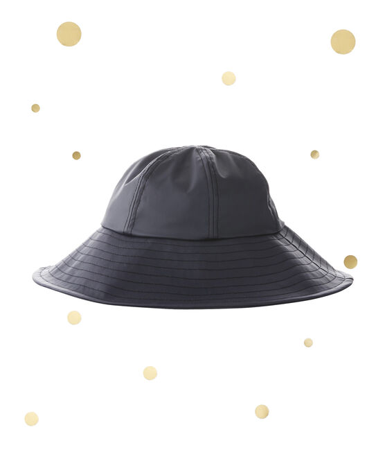 Women's rainhat. Petit bateau x Marie-Agnès Gillot SMOKING blue