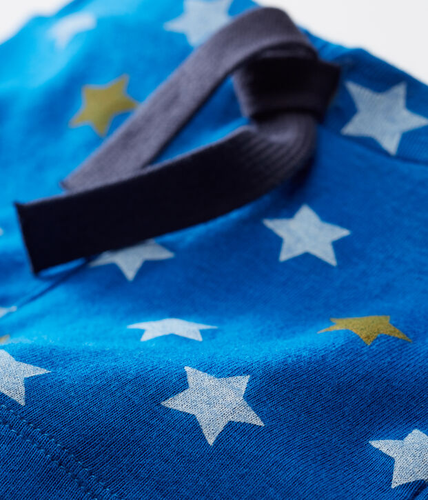 Baby boys' printed shorts blue/multicolor