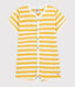 Babies' Stripy Cotton Playsuit