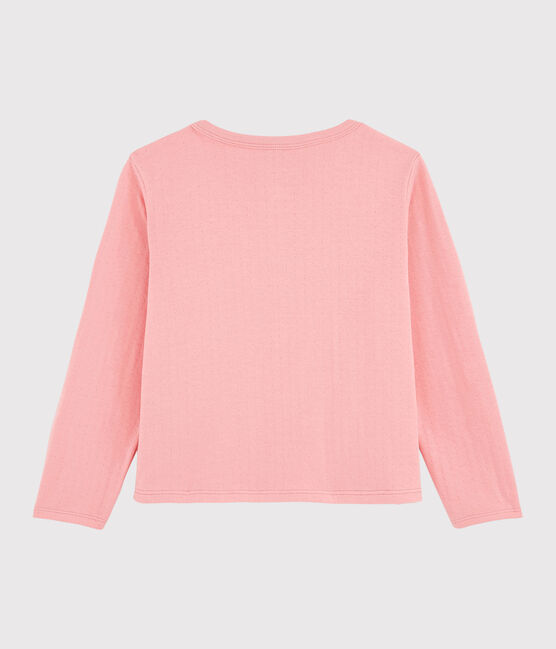 Girls' Tube Knit Cardigan GRETEL pink
