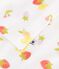 Children's fruit print cotton nightdress white/multicolor