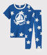 Children'Starry Print Ribbed Pyjamas