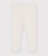Babies' plain cotton leggings