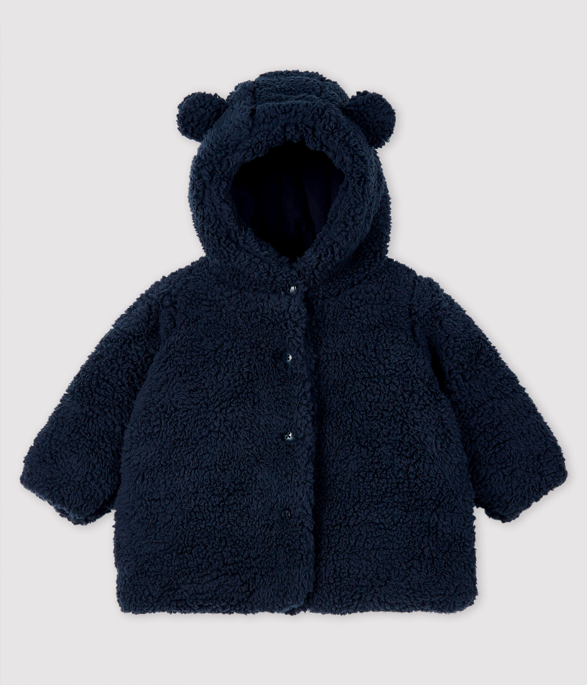 baby girl sherpa jacket