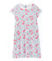 Girls' print nightdress ECUME white/MAJOR blue/MULTICO