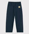 Boys' Comfy Cotton Serge Trousers SMOKING blue