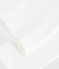 Children's long-sleeved plain cotton T-shirt MARSHMALLOW white