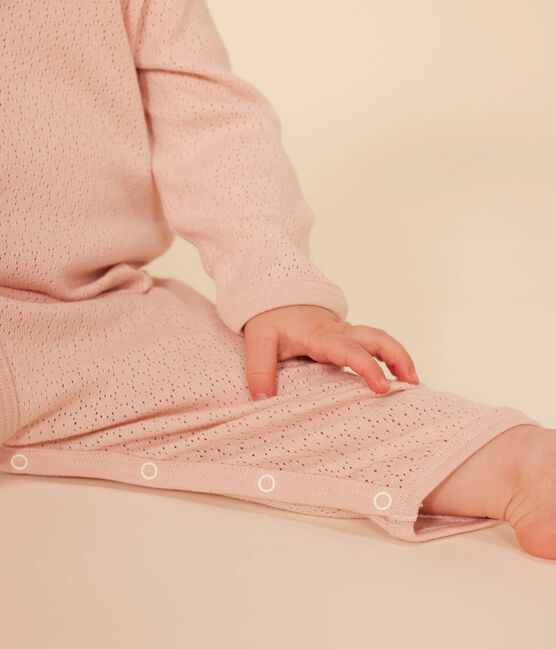 Babies' Footless Cotton Pyjamas SALINE pink