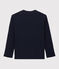 Children's Unisex Cotton T-Shirt SMOKING blue