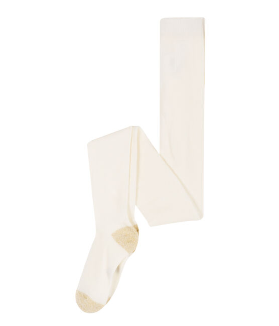 Girls' Tights MARSHMALLOW white