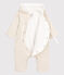 Babies' Marled Grey Organic Cotton Hooded Jumpsuit MONTELIMAR CHINE beige
