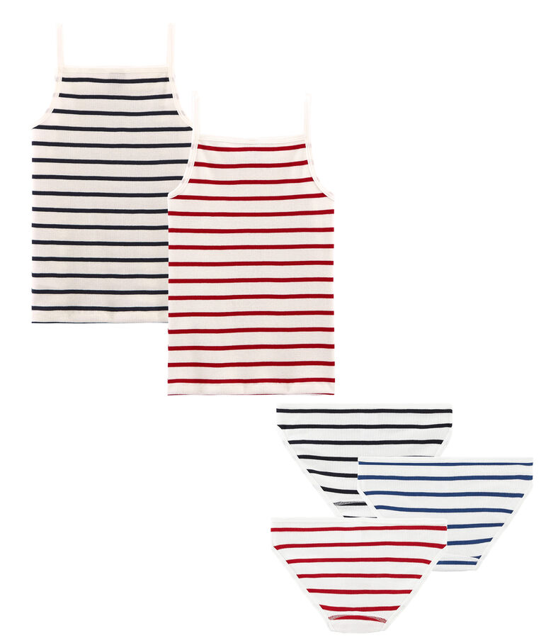 Set of underwear for girl multicolor