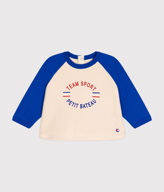 Babies' fleece sweatshirt AVALANCHE /CALVIN