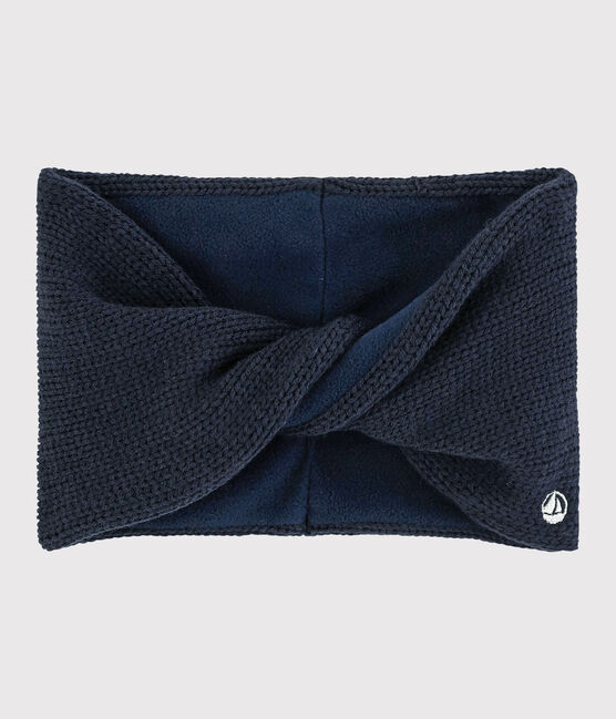 Unisex Cabled Snood SMOKING blue