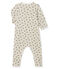 Baby Boys' Long Wool/Cotton Jumpsuit MONTELIMAR beige/MULTICO white