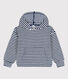 Boys' Stripy Hoodie