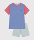 Children's short stripy pyjamas