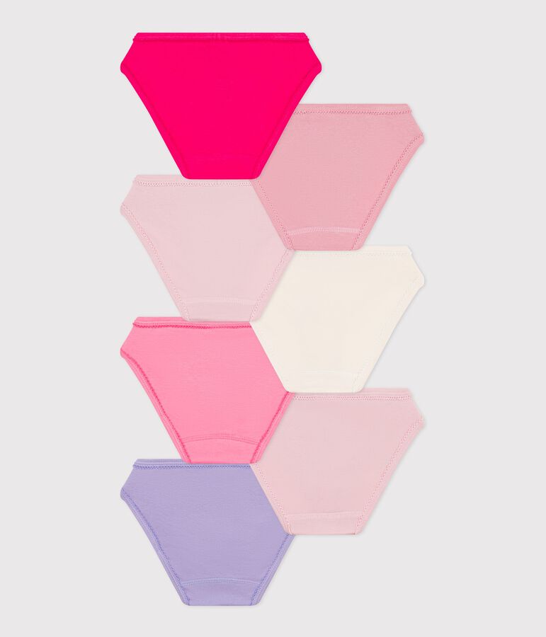 Pack of children's plain cotton pants variante 1