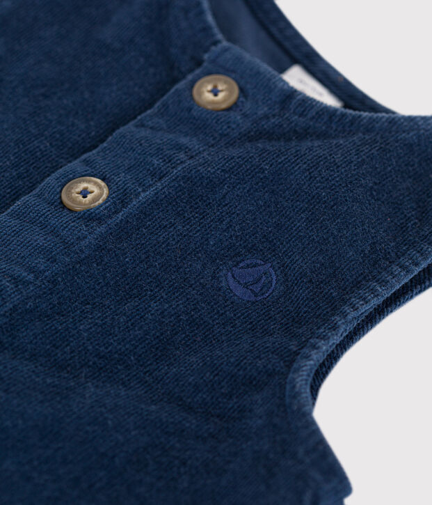 Babies' velour jumpsuit CREPUSCULE