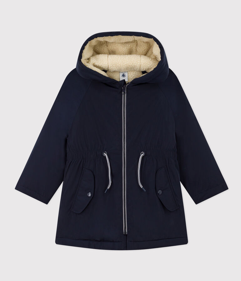 Girls' parka SMOKING blue