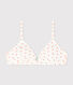 Girls' Flower Cotton and Elastane Padded Bra