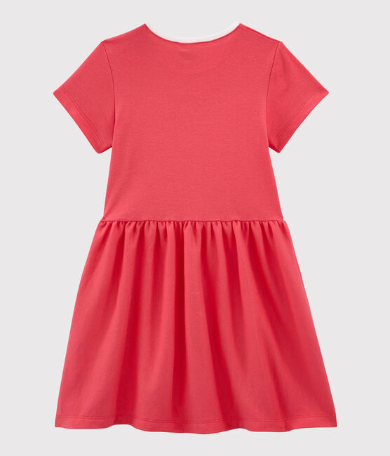 Girls' Short-Sleeved Cotton Dress GROSEILLER