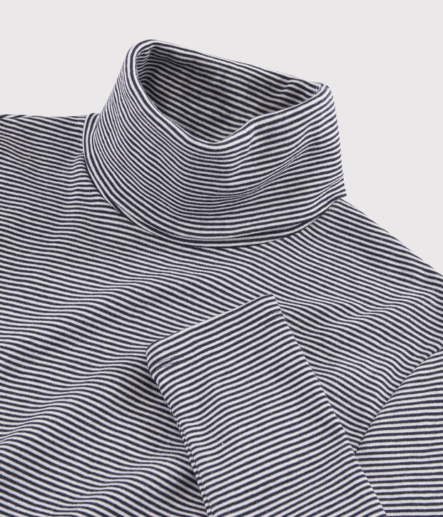 Women's Iconic Stripy Cotton Undershirt blue/white