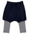 Baby Girls' Leggings with Shorts SMOKING blue/MARSHMALLOW white