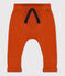 Babies' Thick Jersey Trousers RUSTY brown
